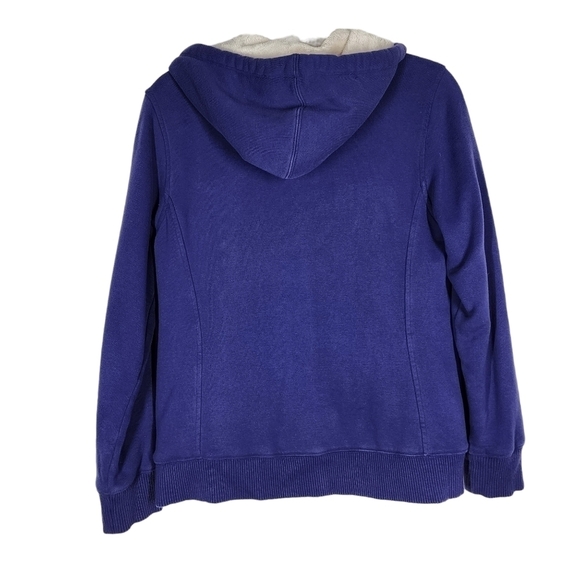 L.L. BEAN FLEECE LINED HOODED FULL ZIPPERED JACKET - Picture 4 of 8